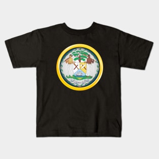Belize State Flag Kids T-Shirt